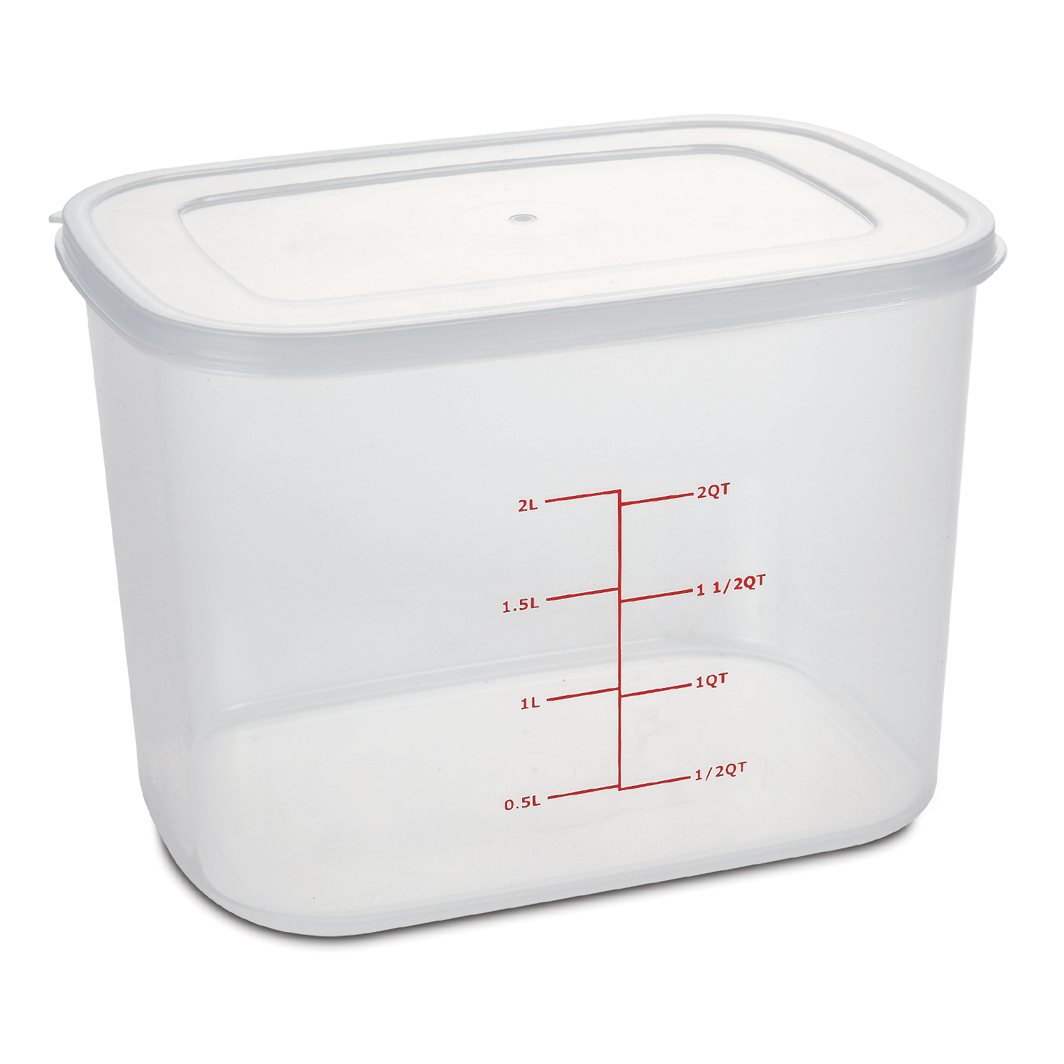 619a Air-sealed Food Container With Markings (l) - Star Industrial