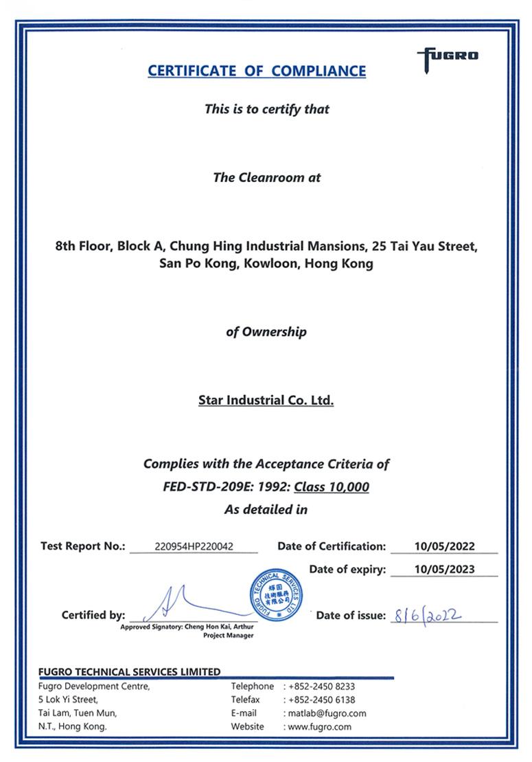 Cleanroom-Certification_ISO-Class-1000_2022